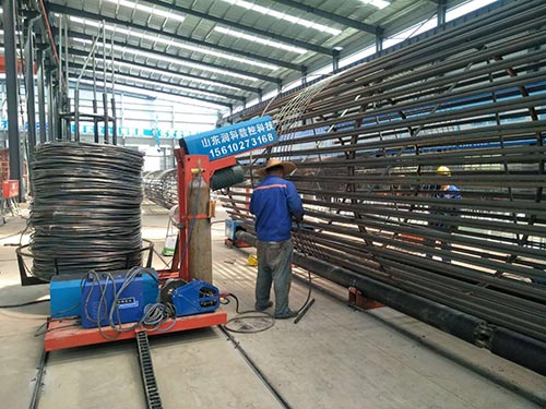 绕筋机\滚笼机\钢筋笼绕筋机\钢筋笼滚笼机山东润科数控科技专业制造