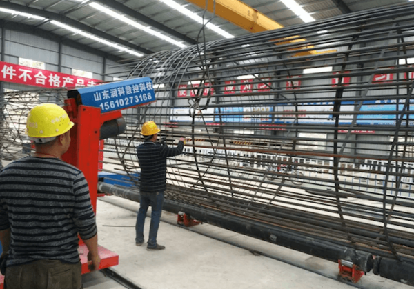 绕筋机\滚笼机\钢筋笼绕筋机\钢筋笼滚笼机山东润科数控科技专业制造