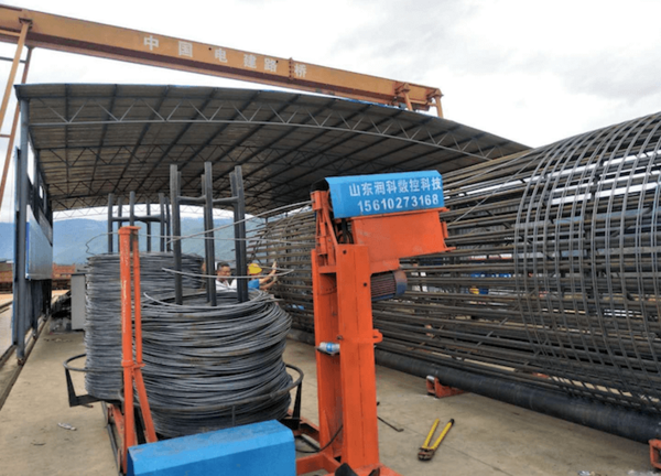 绕筋机\滚笼机\钢筋笼绕筋机\钢筋笼滚笼机山东润科数控科技专业制造